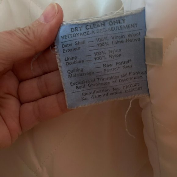 Vintage 100% Wool Hudson's Bay Point Coat Men's XL - Picture 4 of 9